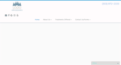 Desktop Screenshot of lodoorthodontics.com